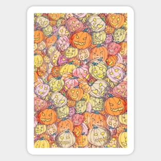 Pumpkin patch Sticker